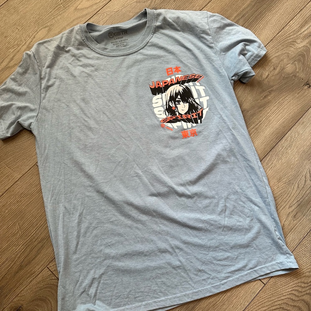 Anime Graphic Men’s T-Shirt with Japanese Print